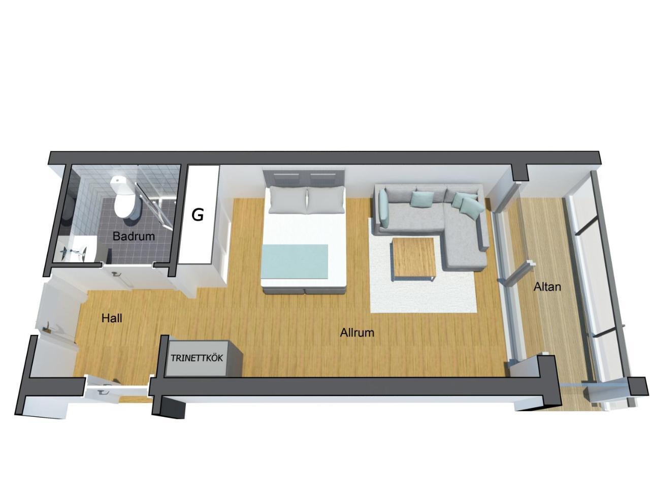Kostergarden Appartement Sydkoster Kamer foto